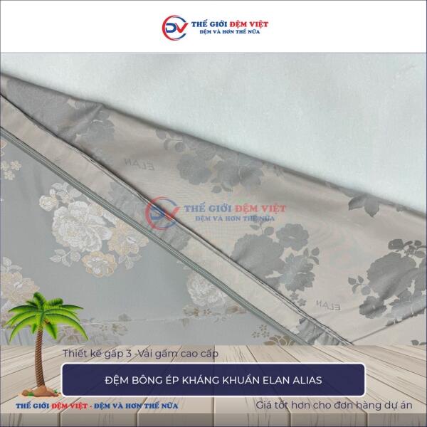 Đệm bông ép Elan Alias gấp 3